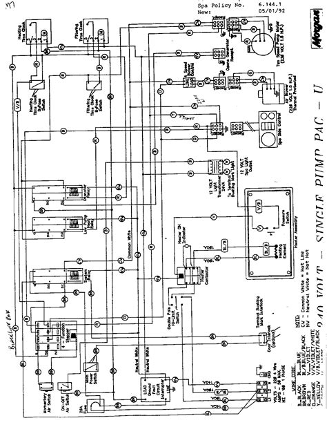 sundance spa wiring schematic 
